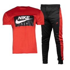 ست تیشرت شلوار Nike Air قرمز مردانه مدل Rana