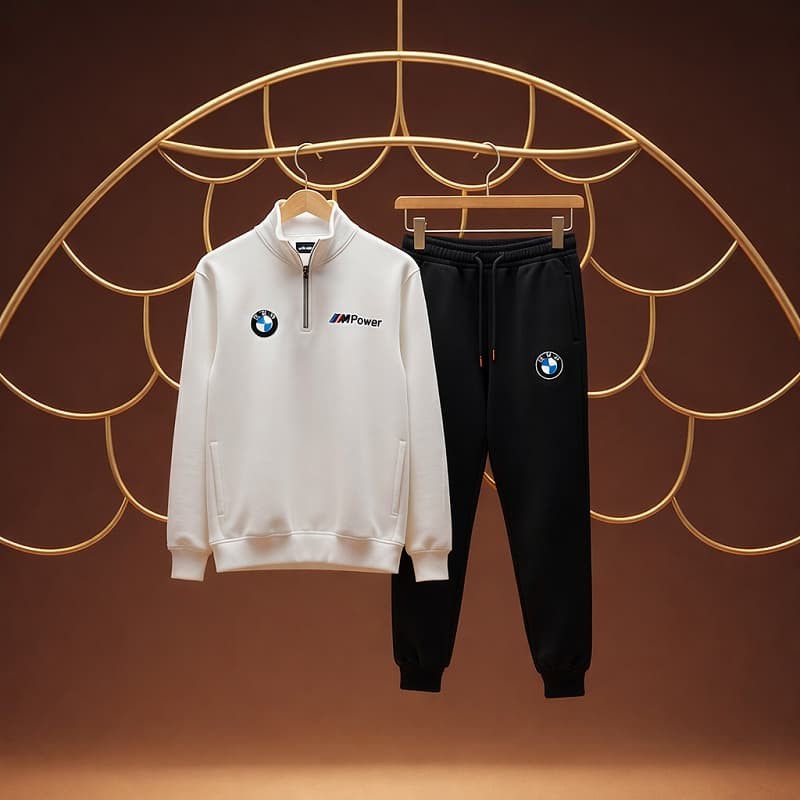 ست دورس و شلوار BMW مردانه طرح MPower