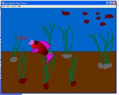 پروژه ی فلش ماهی به همراه سورس فایل